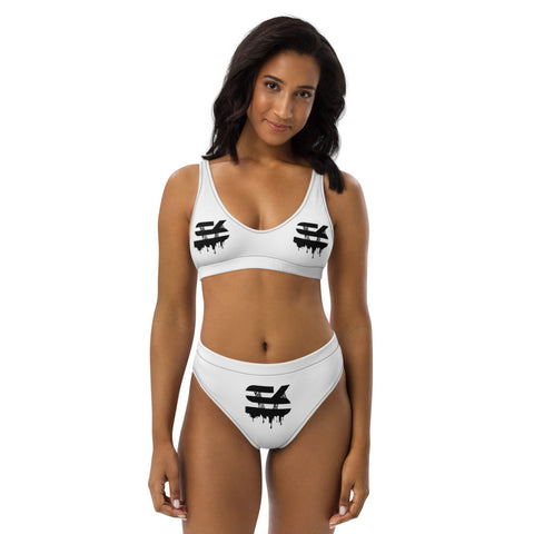 Drippy Recycled High-Waisted Bikini