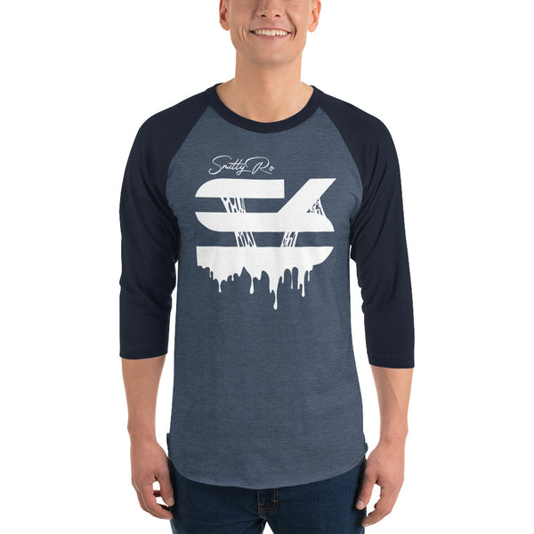 Drippy 3/4 Sleeve Raglan Shirt