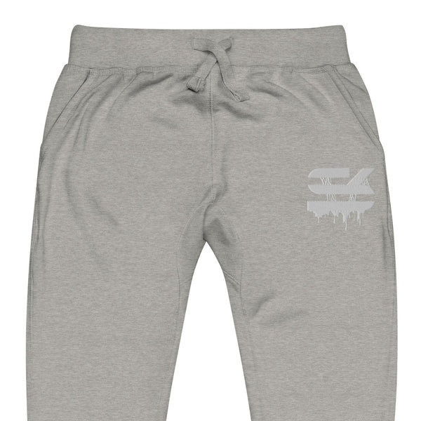 Embroidered 100 Drippy Unisex fleece sweatpants