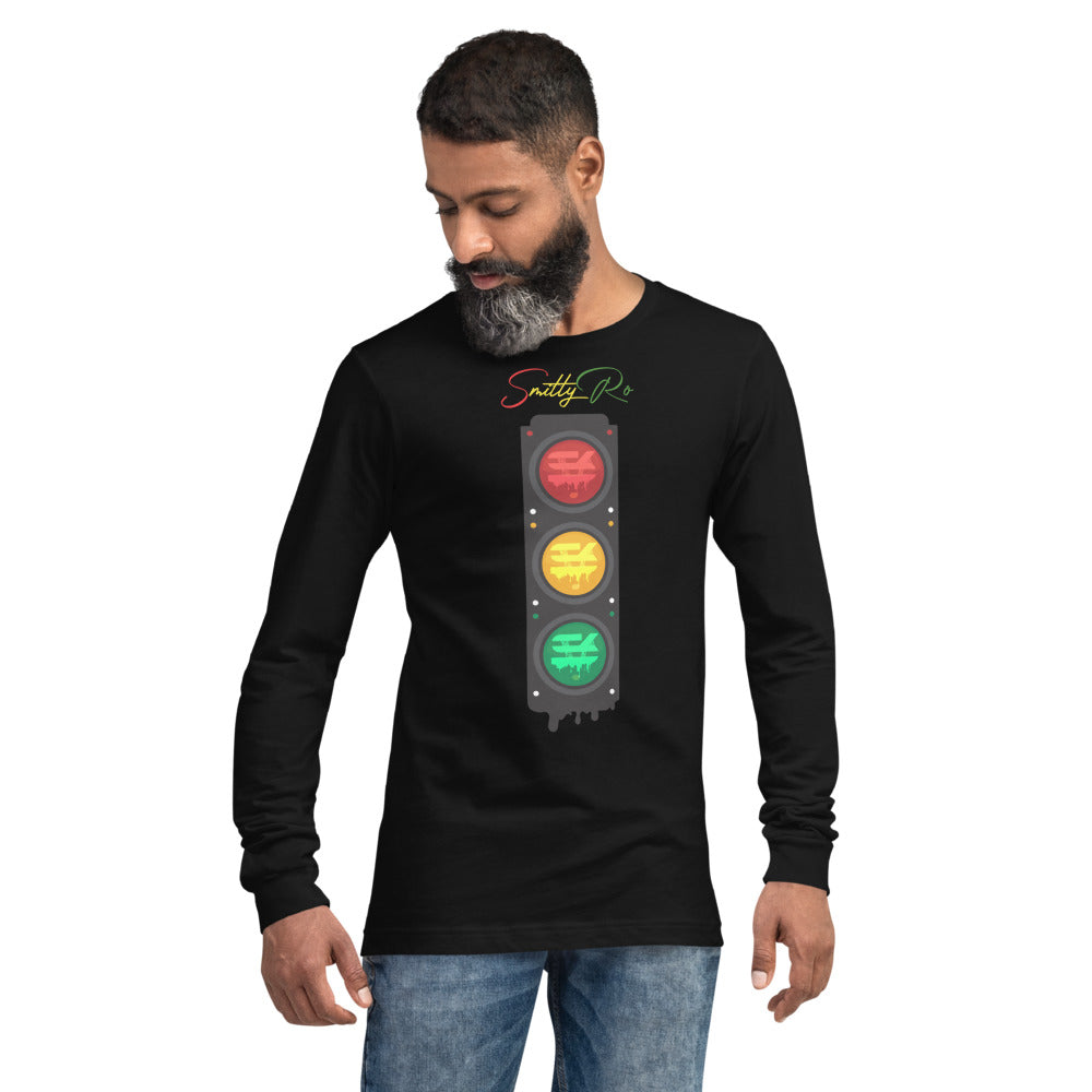 Traffic Lights Unisex Long Sleeve Tee