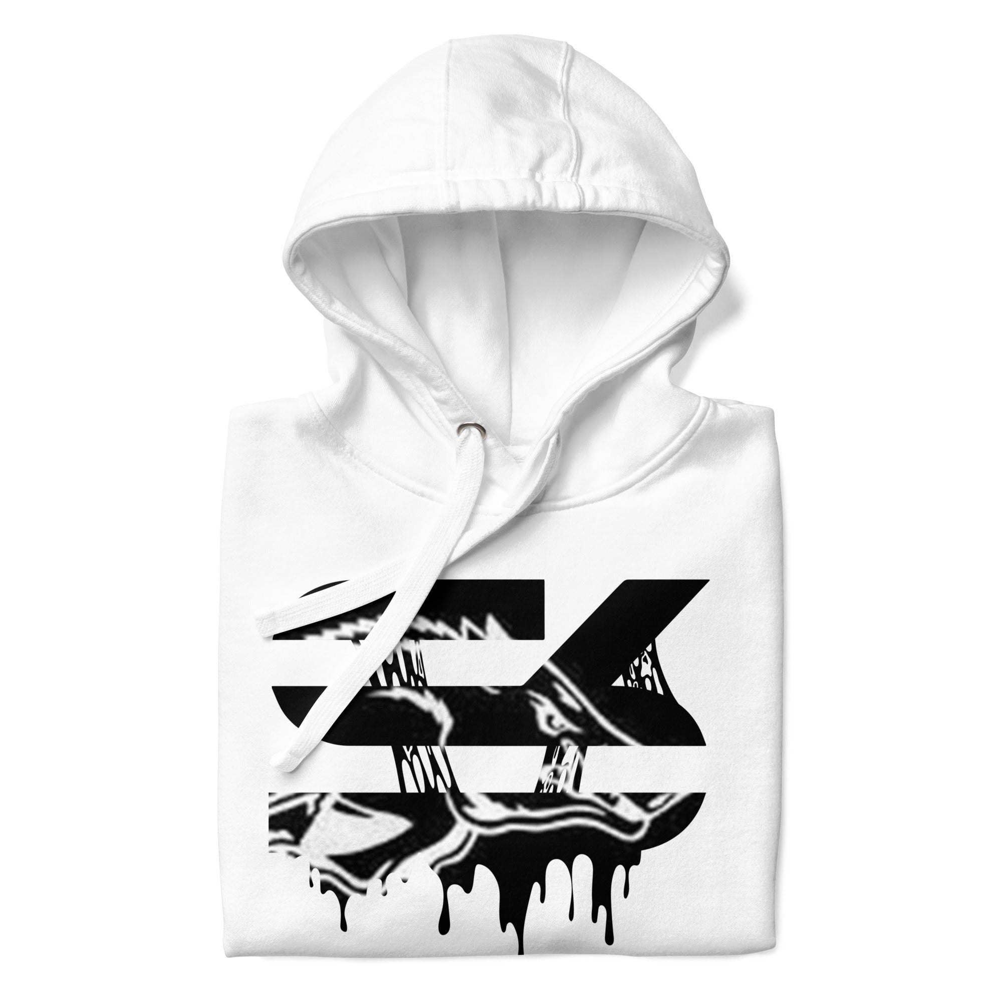 Drippy B&W Arkansas Unisex Hoodie