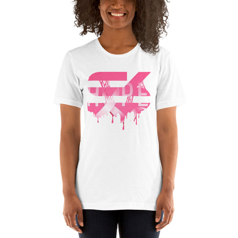 Drippy Breast Cancer Awareness Unisex t-shirt